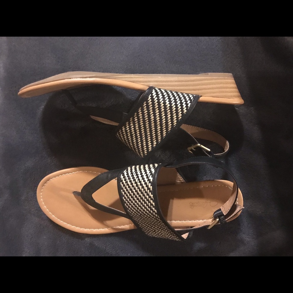 Jacklyn Smith dress sandals